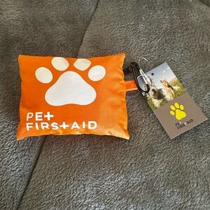 Orange Pet First Aid Kit
